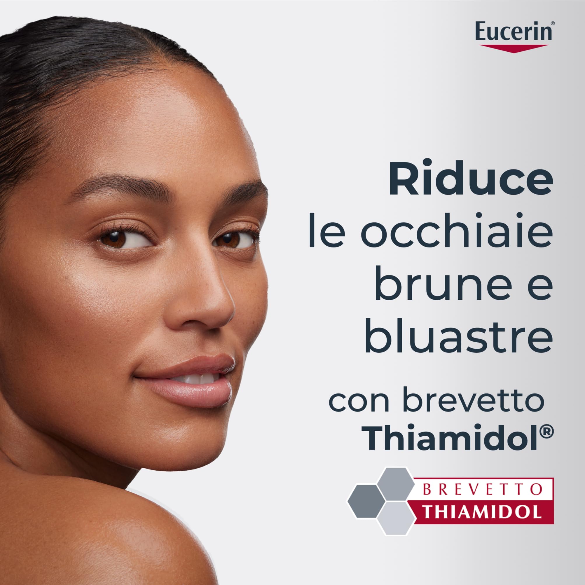 Eucerin Anti-Pigment Contorno Occhi Illuminante Correttore Occhiaie 15 ml, Crema contorno occhi per uno sguardo luminoso, Crema occhiaie brune e bluastre arricchita con Acido Ialuronico