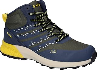 Hi-Tec Unisex Kid's O010418-061 Trail Pro Mid Jr Dk Olive/Maize-j12 Hiking Boot