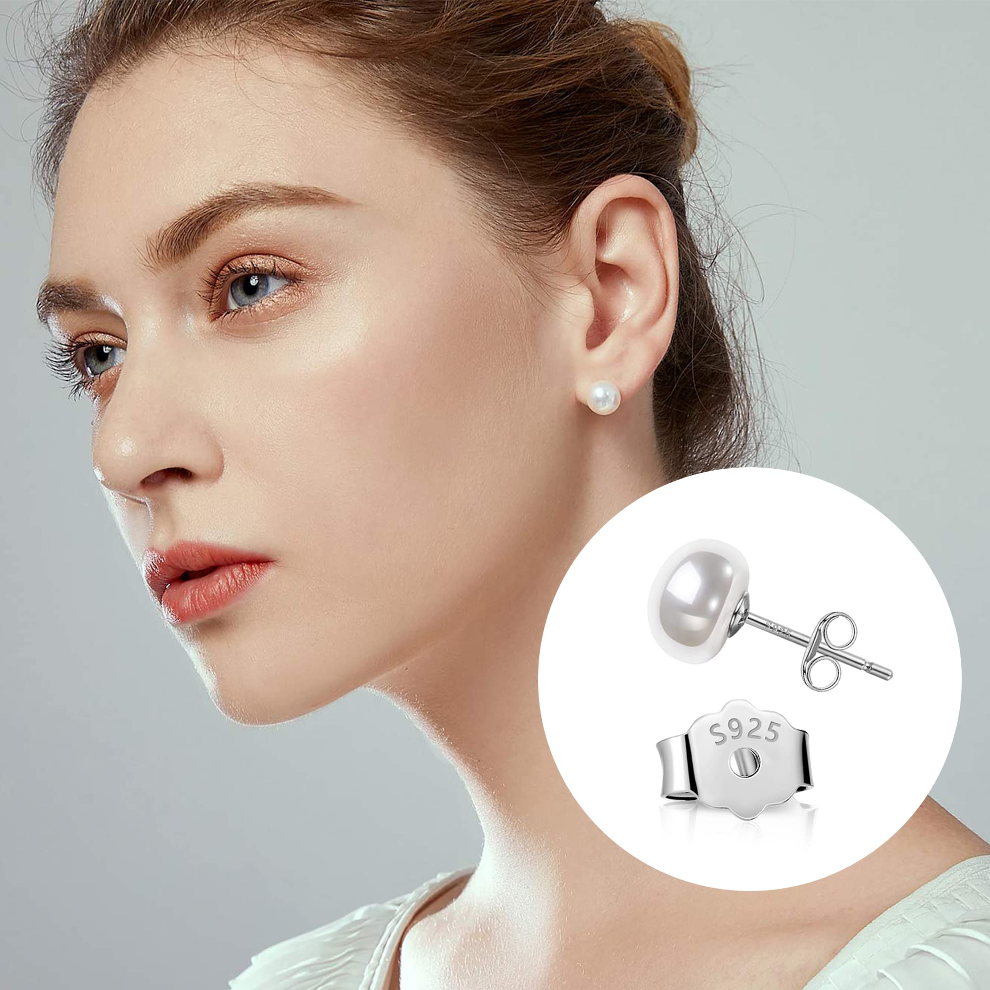 KISSPAT 4/8 Fermoirs Boucles Oreilles Doré Argenté Hipoalergénique Attache | 4/8 Fermoirs Doré Argenté Papillon Attache Création DIY Accessoires Bijoux Hipoalergénique