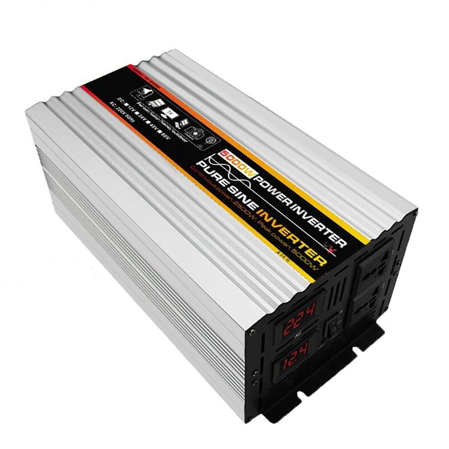 Onduleur solaire onde pure 5000W transformateur de tension haute performance