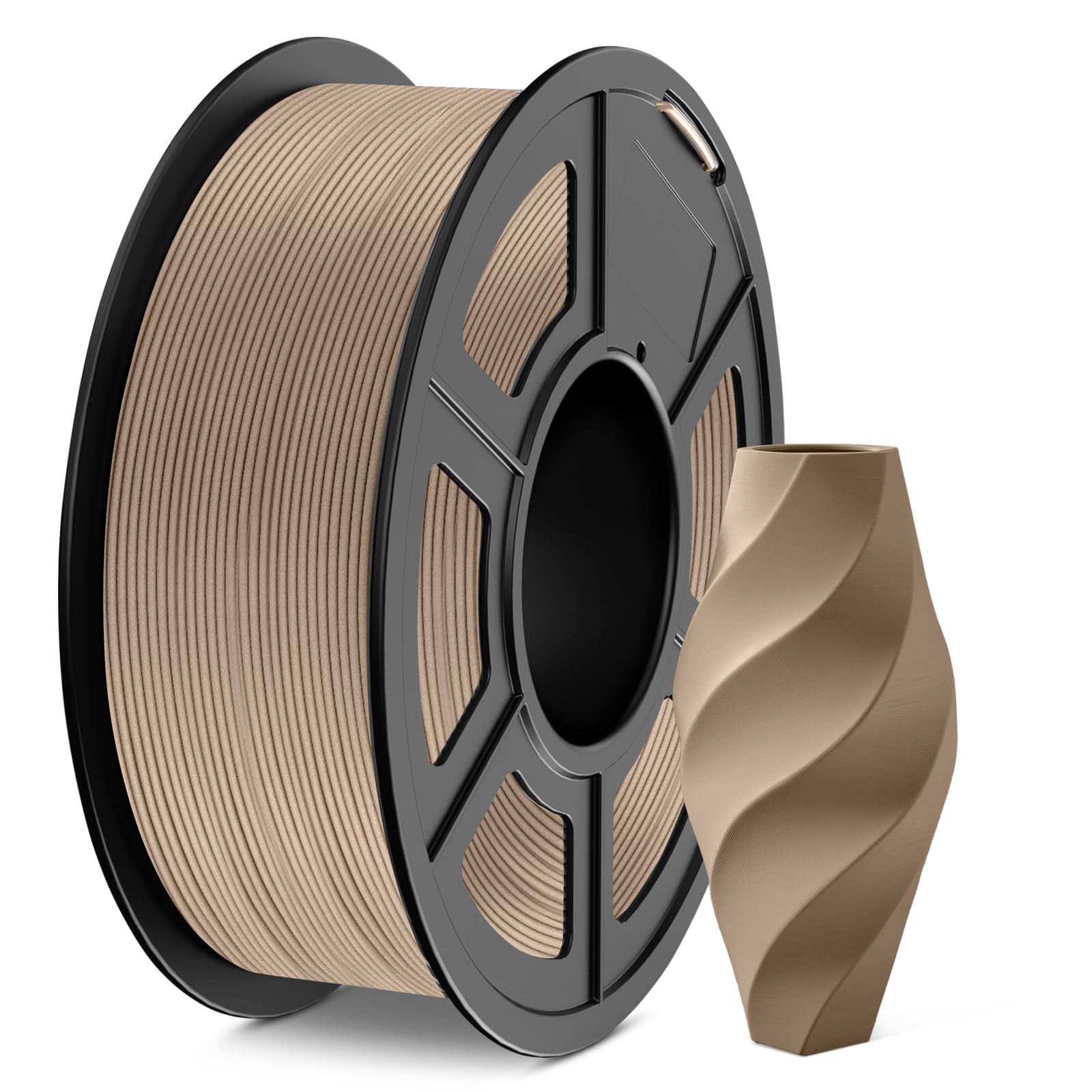 JAYO Matte PLA Filament 1.75 mm, Matte PLA 3D Drucker Filament, Maßgenauigkeit +/- 0.02 mm, Neatly Wound Filament