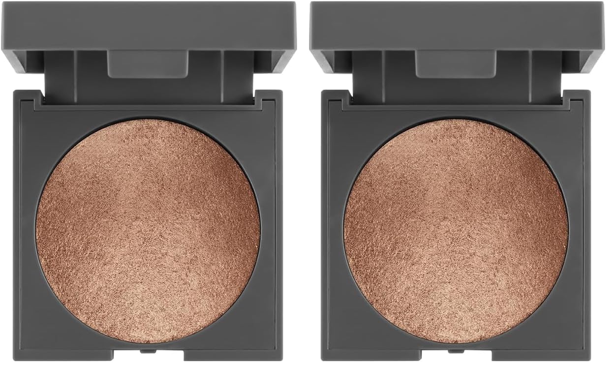 ALIX AVIEN Işıltılı Aydınlatıcı - Baked Highlighter 03 Sunkıssed Radiance - 11 G (2 paketi)