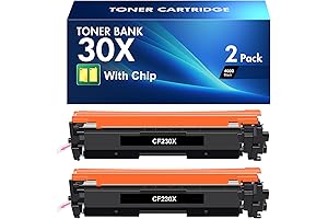 HP 30X CF230X Black High Yield Toner Cartridge Replacement for HP