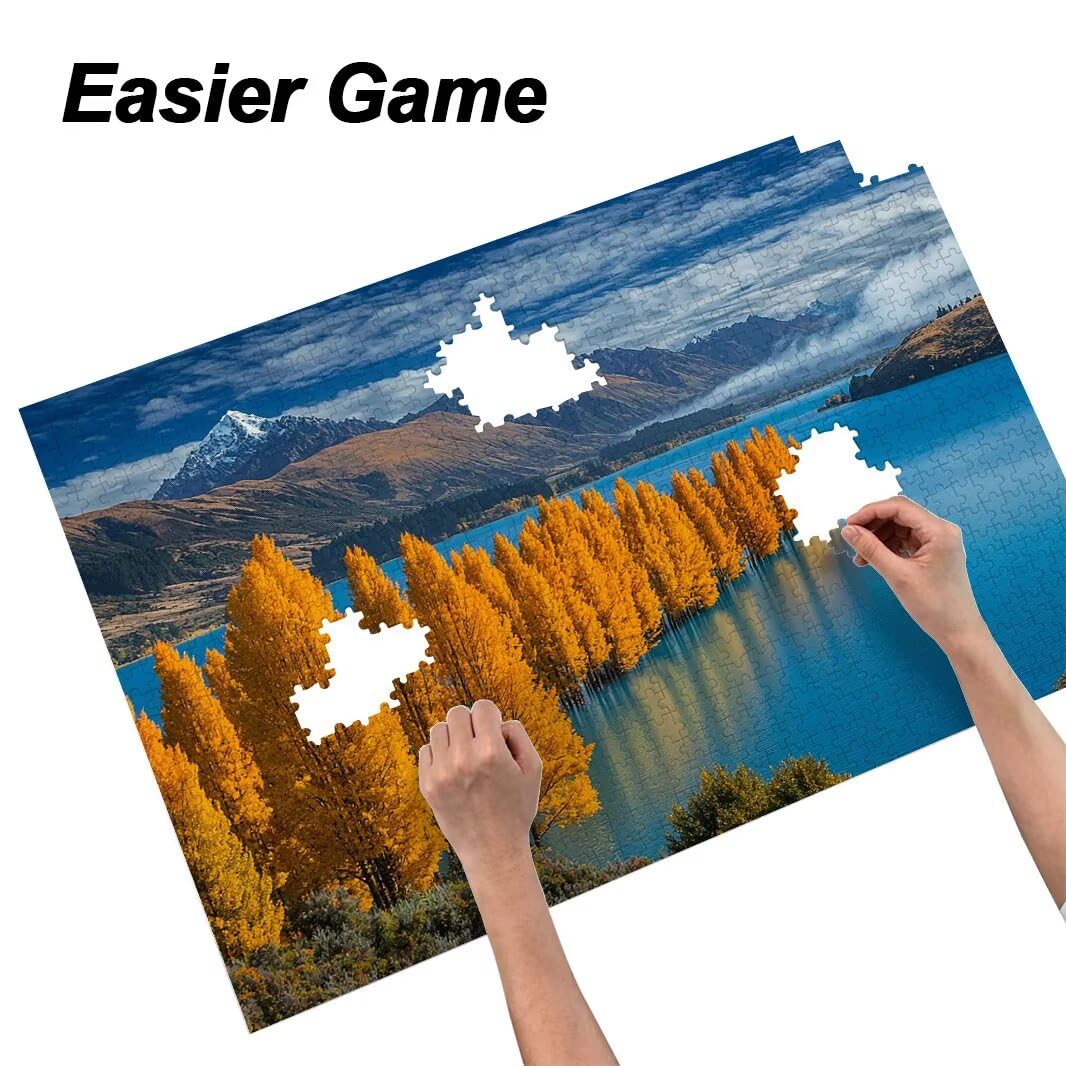 Puzzle 1000 Pezzi, Puzzle Paesaggi per Adulti, 70x50cm, Compact Box -4418