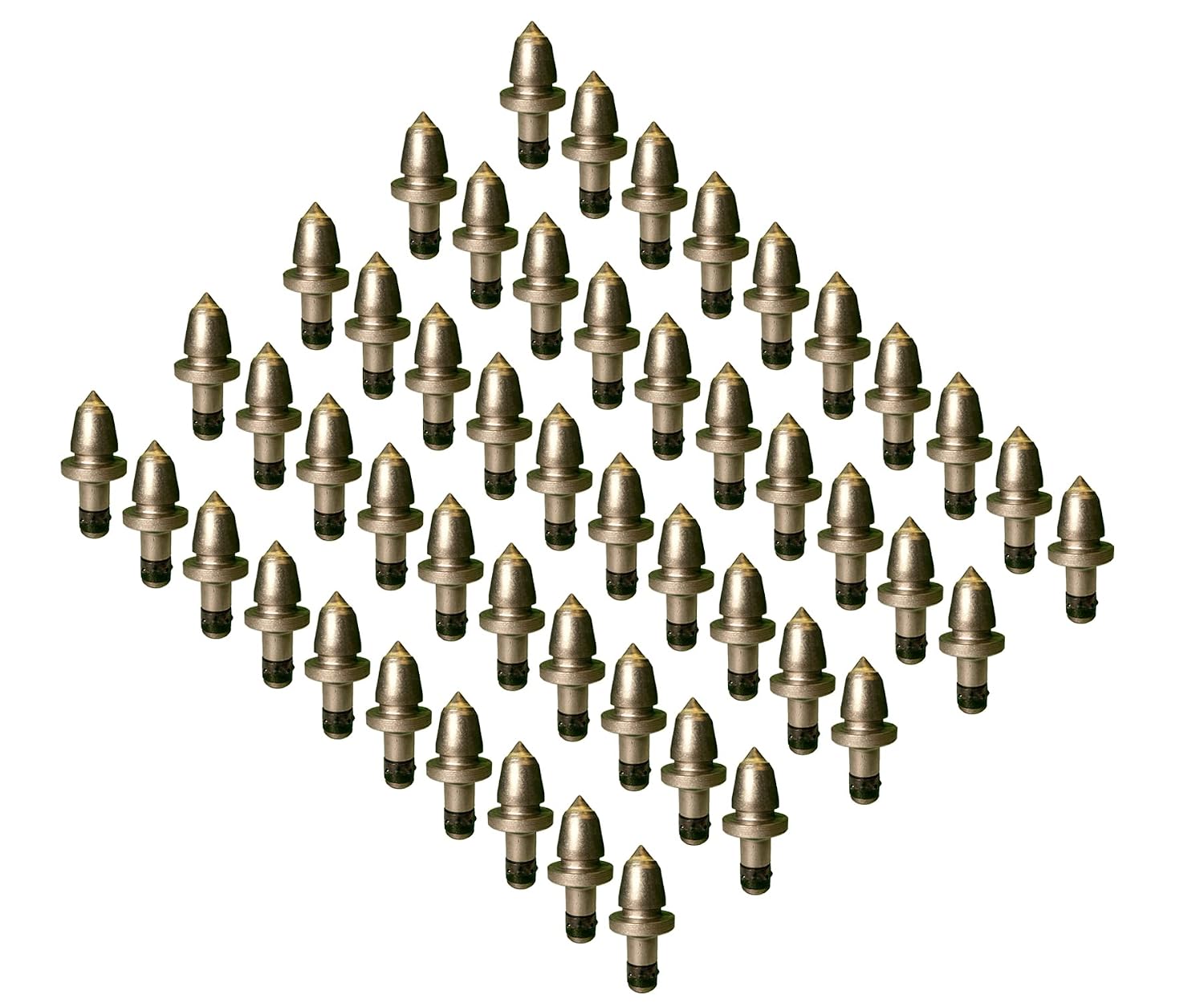 Trencher, Auger, Carbide Rotating Rock Bit, 19mm(0.74"Ø) Shank w/Internal Retainer- C21F HD (50)