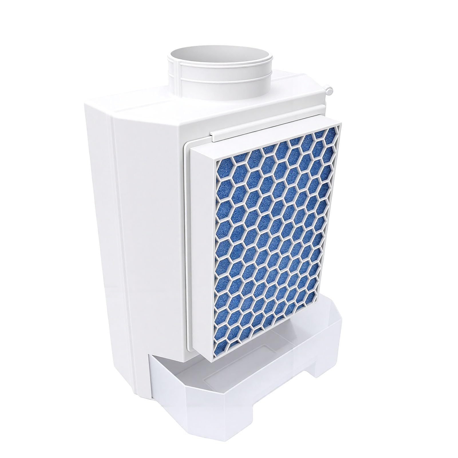 Yosoo Health Gear Kit de Ventilación para Secadora Eléctrica Filtro de Escape de Aire de Plástico Trampa de Pelusa Reutilizable de 100 Mm para Cuarto de Lavado Configuración de Secadora Interior con
