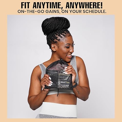 Miniatura 7 de Juego de 2 bandas de resistencia de tela para entrenamiento para mujeres y hombres, juego de bandas de ejercicio para glúteos, piernas y núcleos