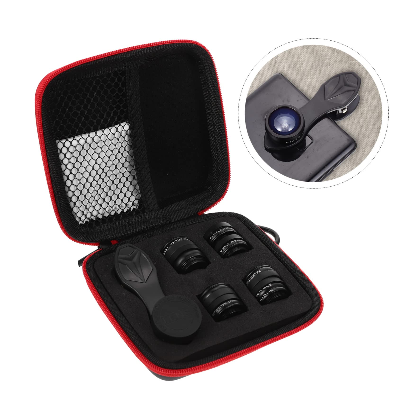 Homoyoyo Kit Di Lenti Macro Per Cellulare Effetto Speciale Clip Design Lenti Per Fotocamera Di Smartphone