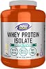 NOW Foods Sports Nutrition, Aislado de Proteína de Suero, 25 g con BCAAs, Polvo Crema Vainilla, 5 Libras (Paquete de 1) 1