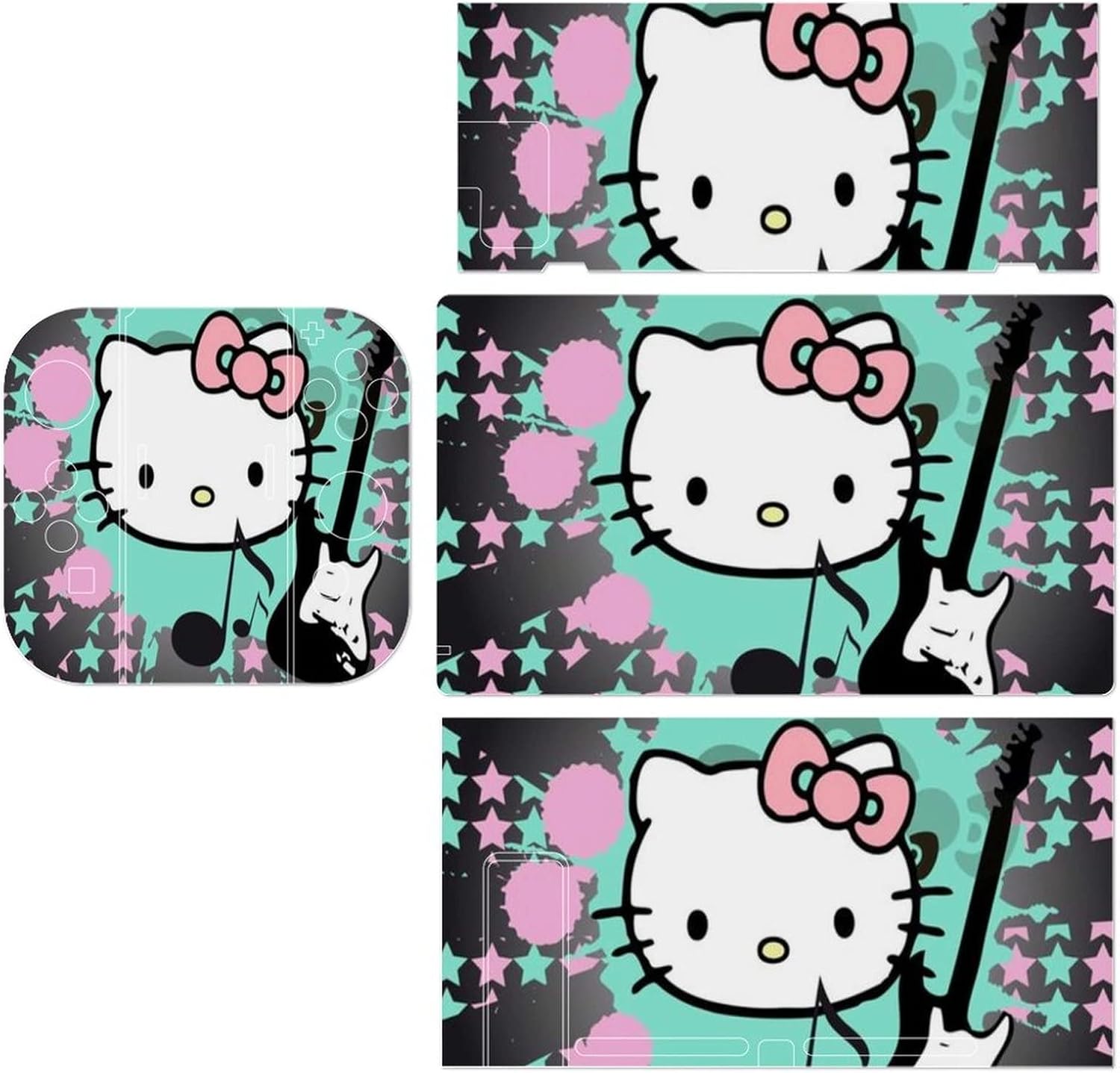 Amazon.co.jp ハローキティ Switch専用 ステッカー Switch/Switch Lite ゲーム機 スキンシール アニメ