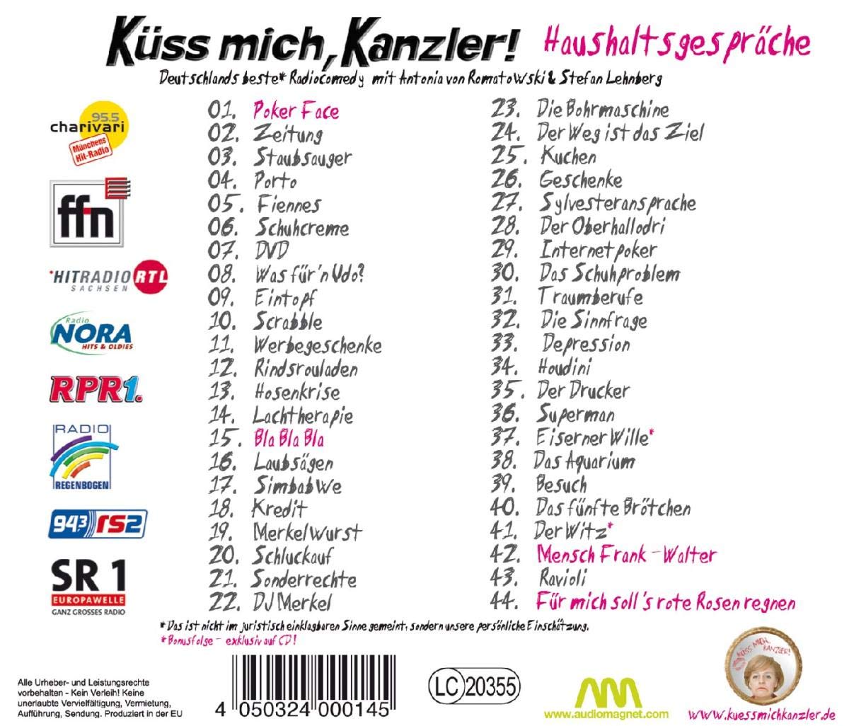 Küss Mich Kanzler! Haushaltsgespräche