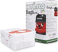 Numatic Henry Staubsaugerbeutel für Henry Hetty James Harry Junior, Hepa-Flo NVM-1CH - 10 Stück pro Packung