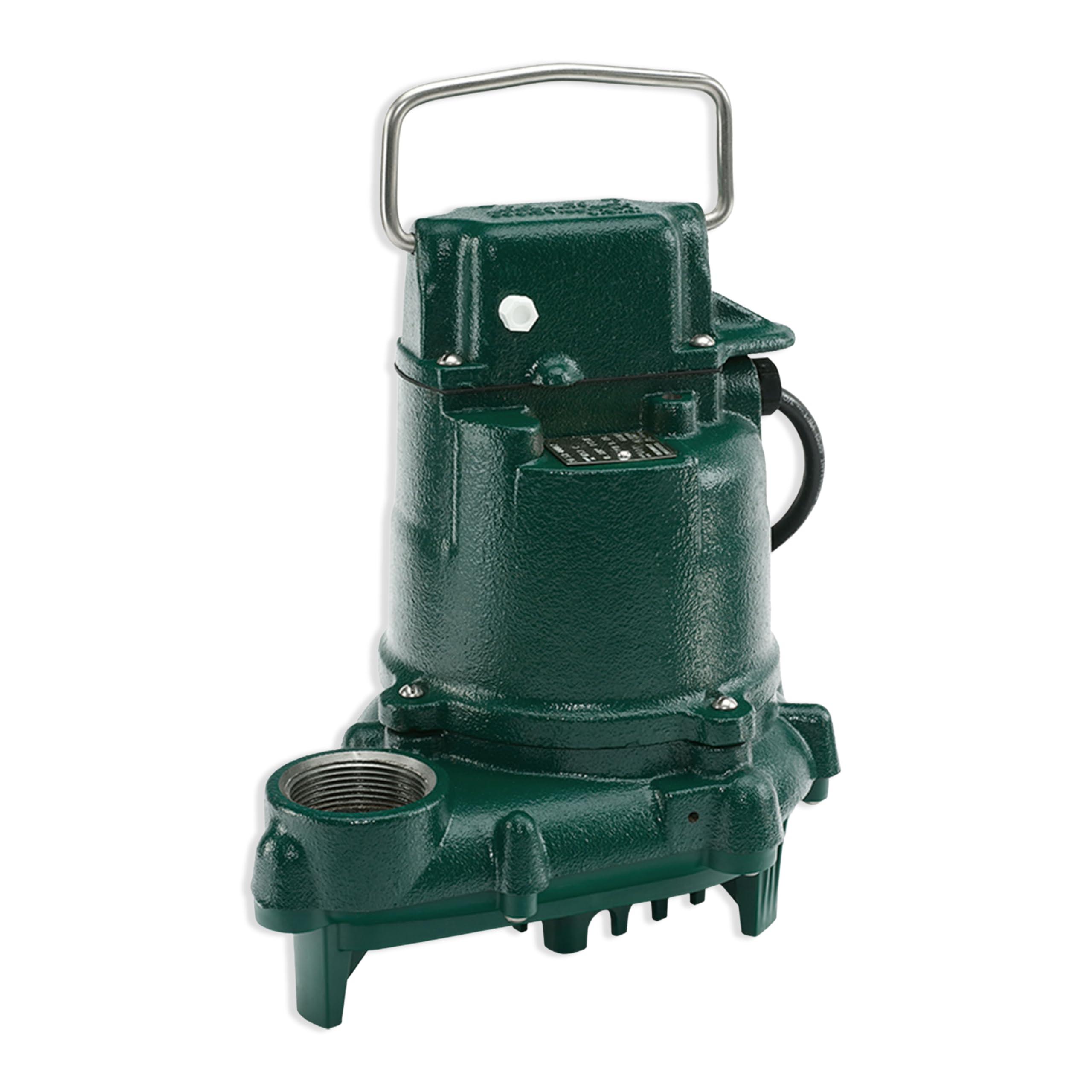 Photo 1 of Zoeller - Effluent Septic and Sump Pump N95-3/10 HP - Cast Iron - 15’ Cord - Vortex Impeller - Stainless Steel Hardware - Nonautomatic Pump - 115V