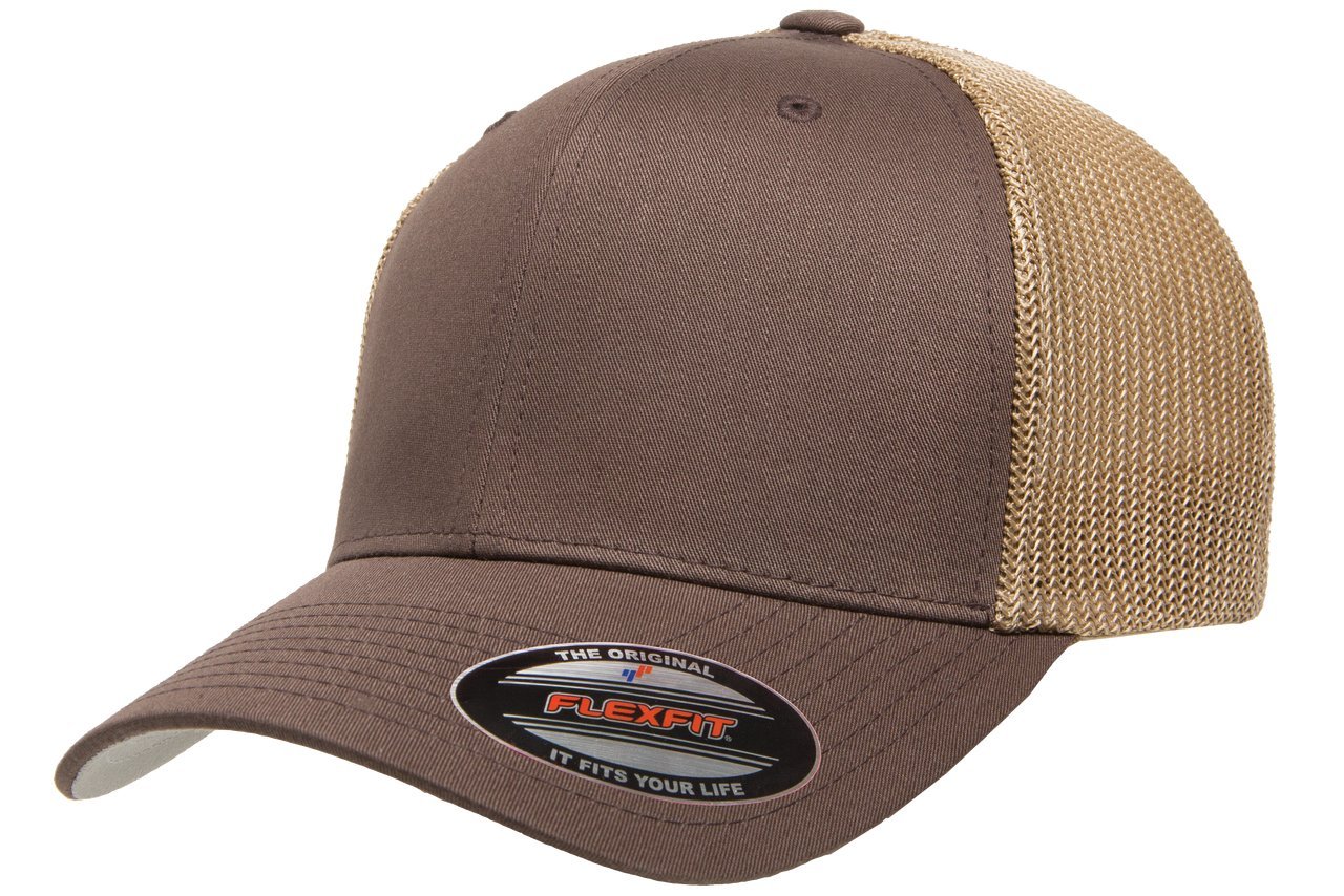 Flexfit Two-Tone Stretch Mesh Fitted Cap Hat