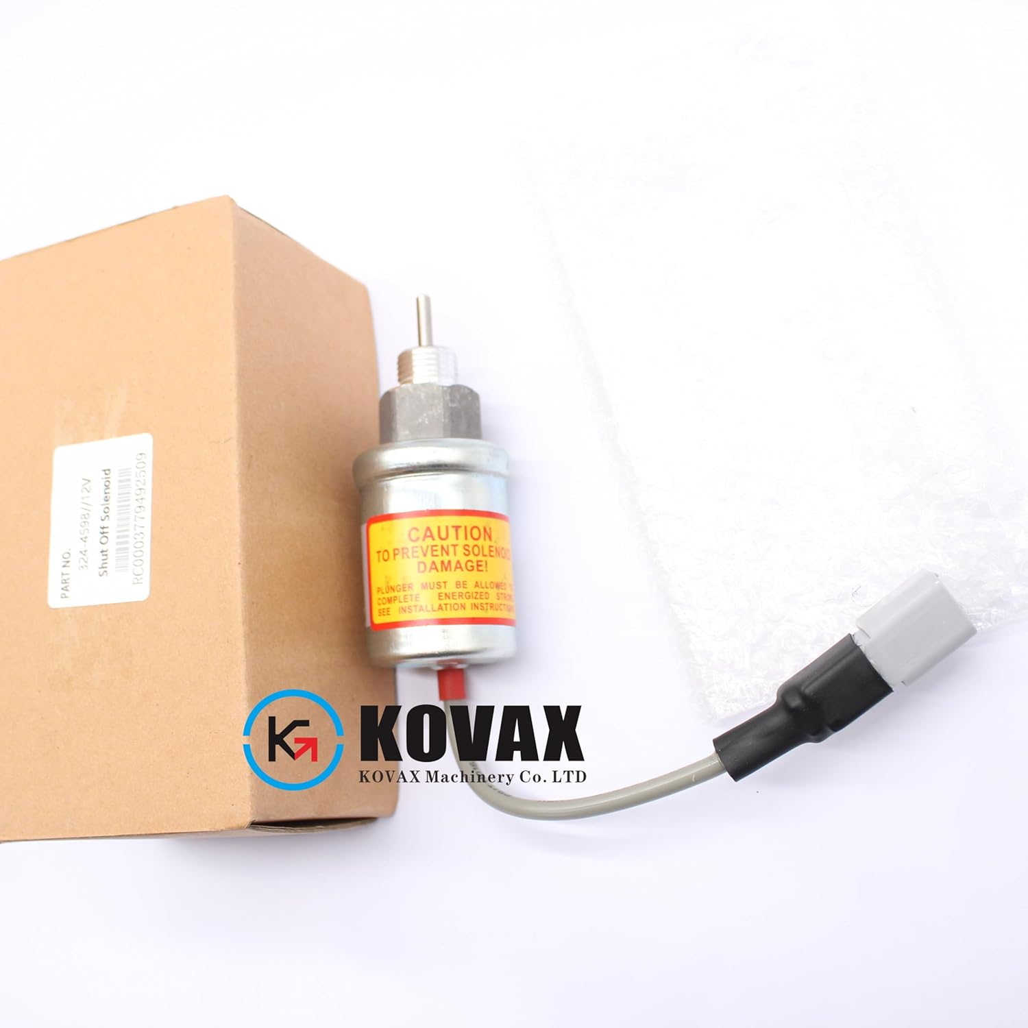 12V Fuel Shut Off Solenoid Valve U85206452 185206450 217-5204 ShutOff Solenoid Fits for 402D 403D 404D 404C 403C U85206452 185206450 2175204