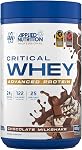 Applied Nutrition Critical Whey Protein Powder | 24g Protein Per Serving, Whey Protein Blend with Isolate Concentrate Hydrolyzed Whey | Low Lactose, Grass Fed, Gluten Free | 25 Servings, 825g (White Choco Hazelnut)