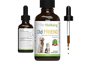 Pet Wellbeing Old Friend for Senior Dogs: Life Gold for Dogs with Cancer