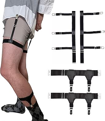 Mr. Shirt Inc - World's Greatest Shirt Stay - Original Version - Veteran Owned | American Made, Black