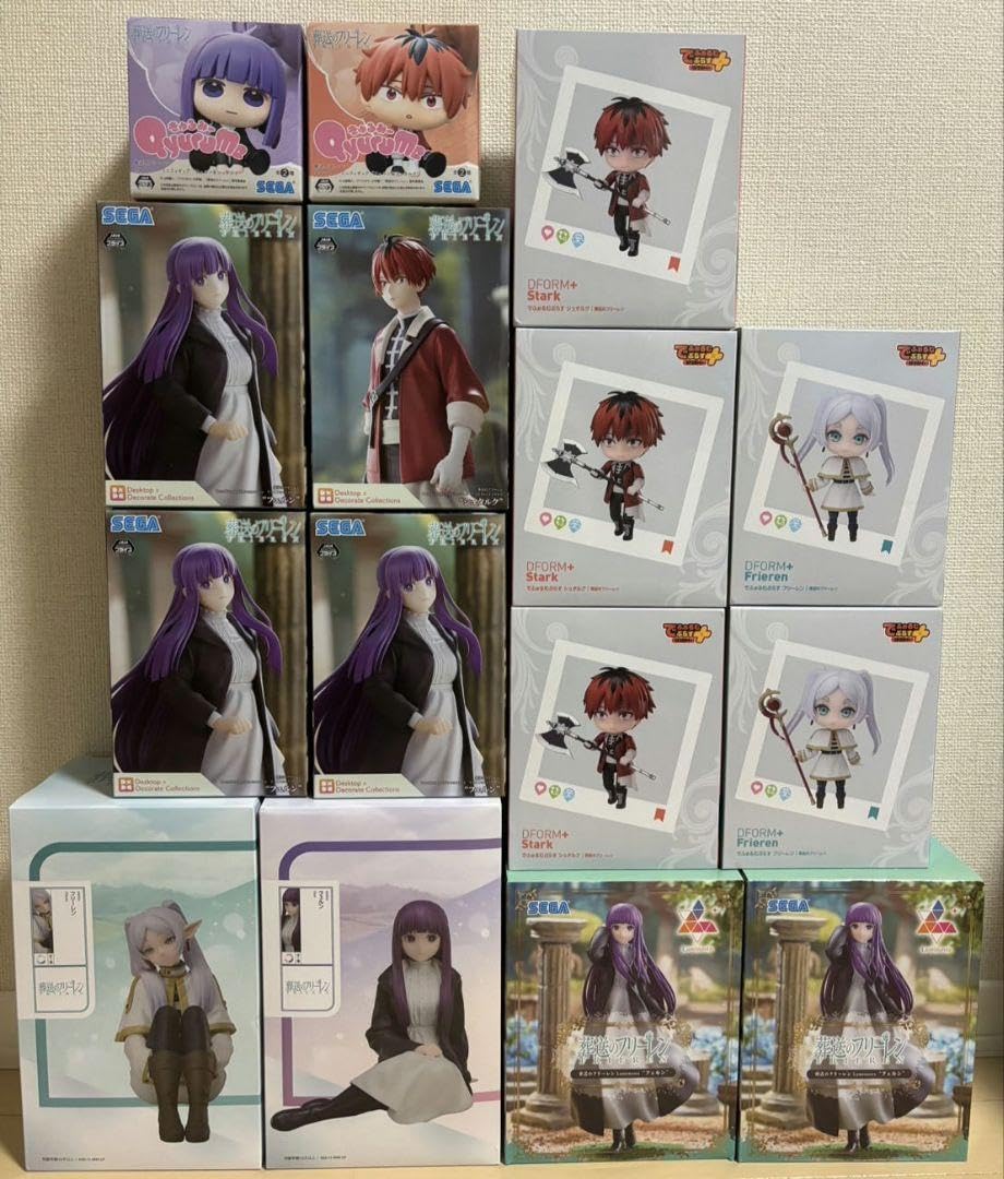 Amazon.co.jp: 葬送のフリーレン フィギュア 15点まとめ売り エルココ 