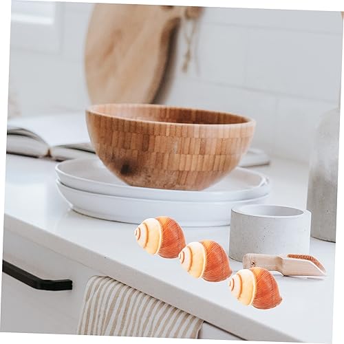 Miniatura 2 de 5 unidades de caracoles naturales para hornear conchas de aislamiento térmico para restaurantes y cocina casera decorativa