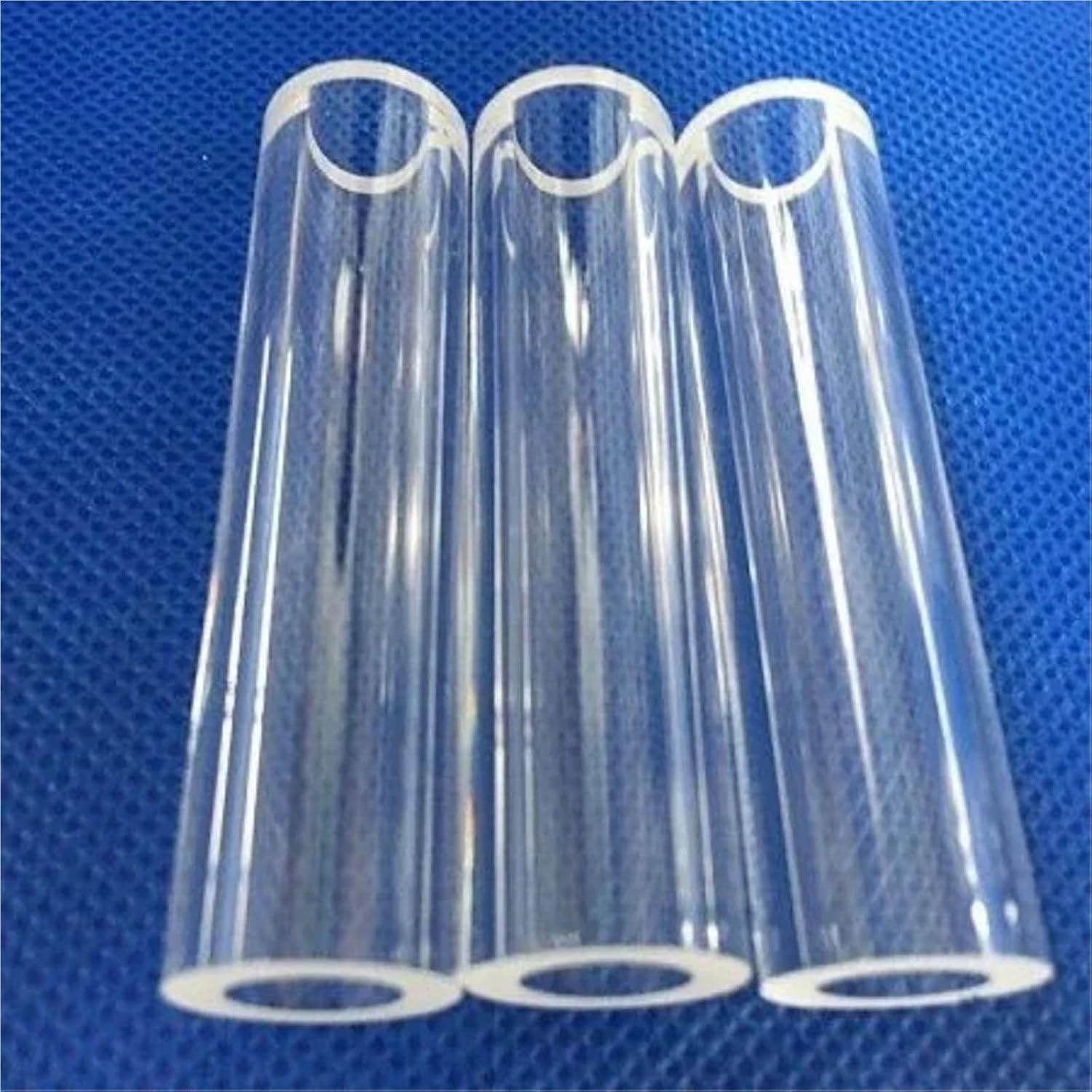 1PC/High Temperature Resistant Quartz Glass Heating Tube for Tube Furnace/Scientific Research/Laboratory(24mm)