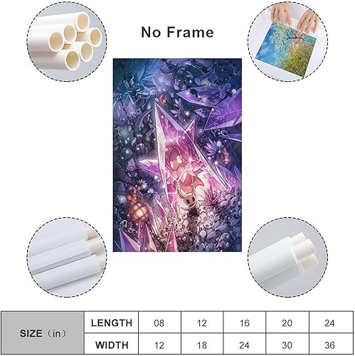 Miniatura 2 de SNKB Póster de caballero hueco, pintura decorativa, lienzo, arte de pared, para sala de estar, dormitorio, 16 x 24 pulgadas (15.7 x 23.6 in)