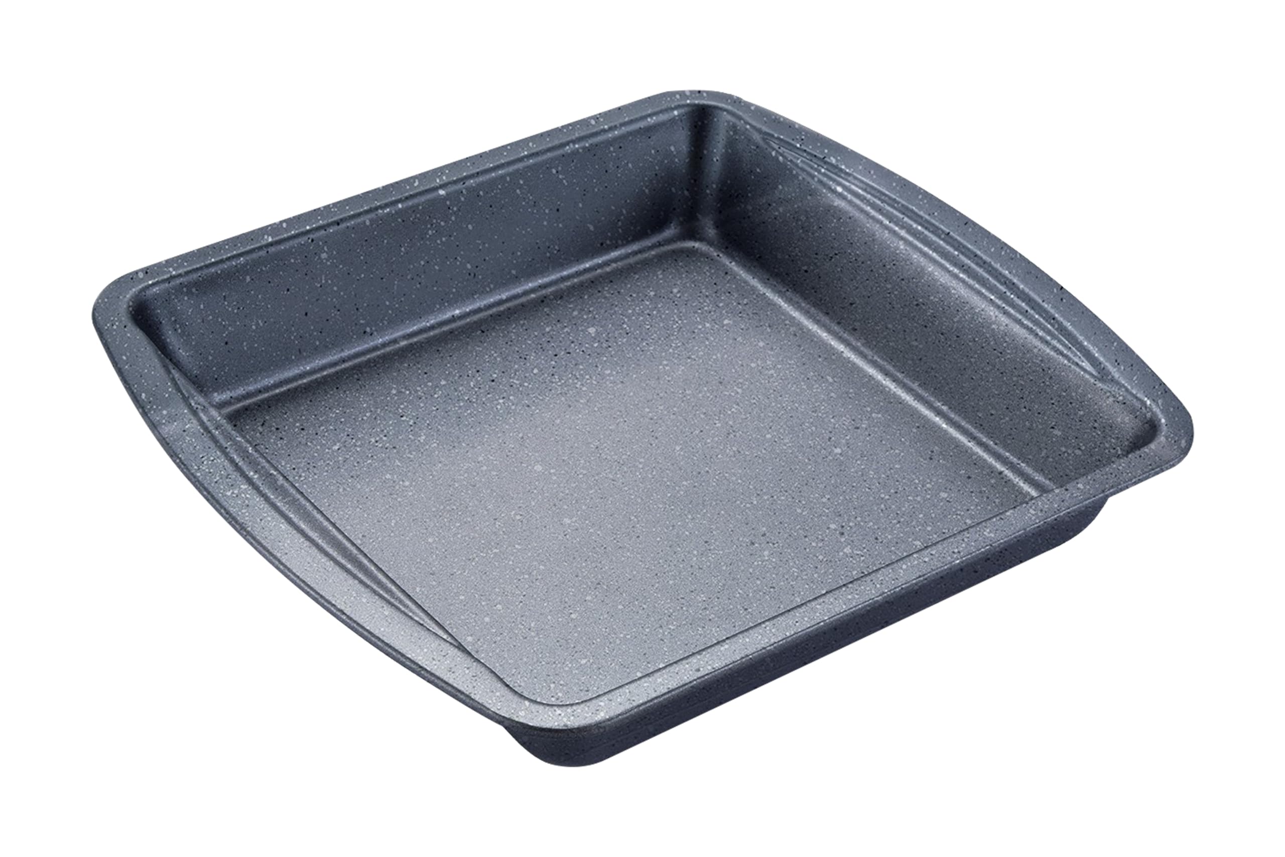 apollo THE HOUSEWARES BRAND Square Roasting Oven Tray, Brownie Cake Tin