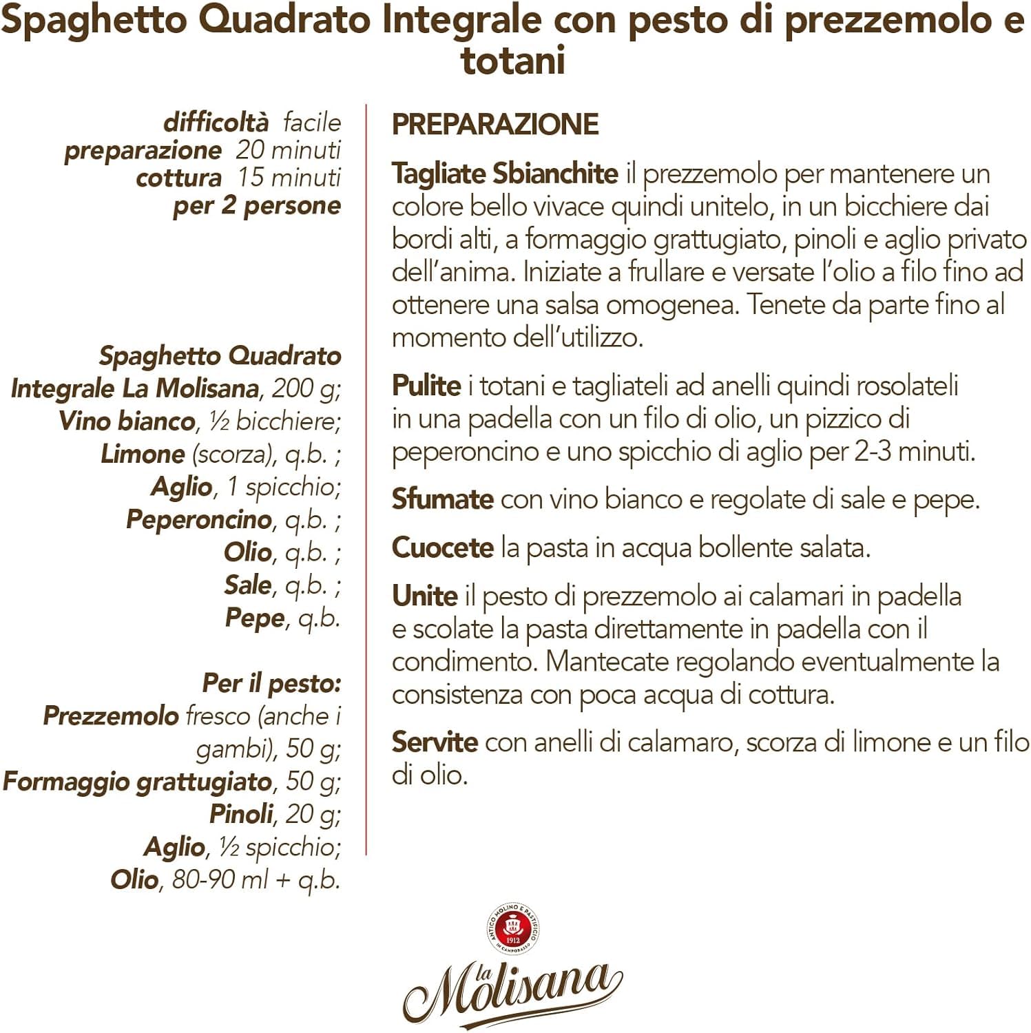 Italian Gourmet Spaghetti quadrati n°1 pasta integrale Vollkorn, 24 x 500g | 100% grano italiano, bronzata e ricca di fibre, bissfest für Saucen, Gesamtnettogewicht 12 kg + Kostenlos Polpa 400g