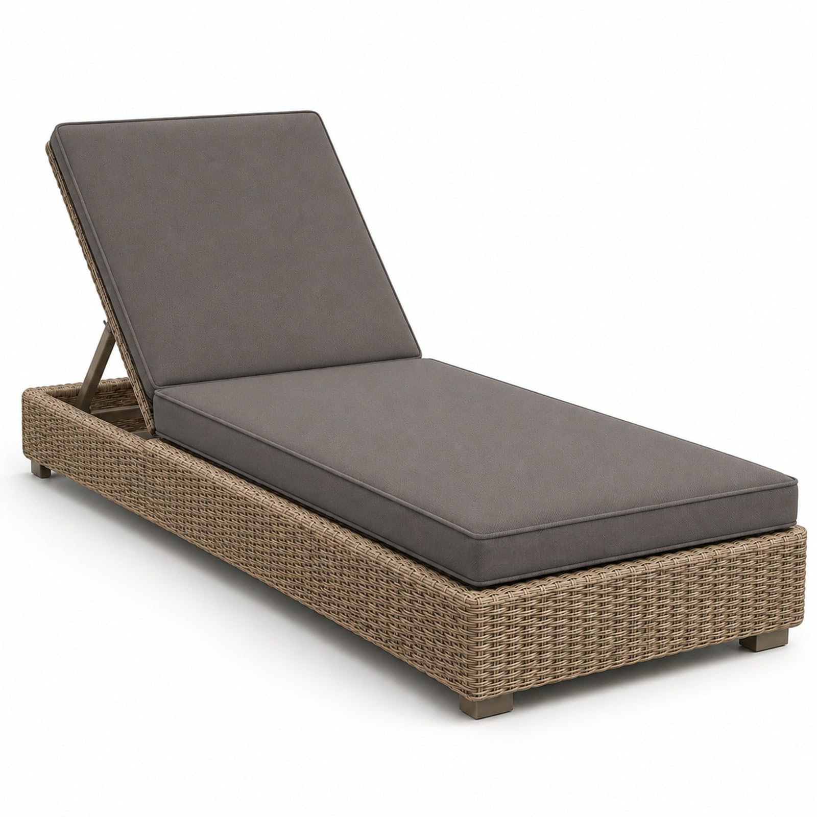 PTKG Sunlounger Cushion Double Piping Sun Lounger Cushions Only