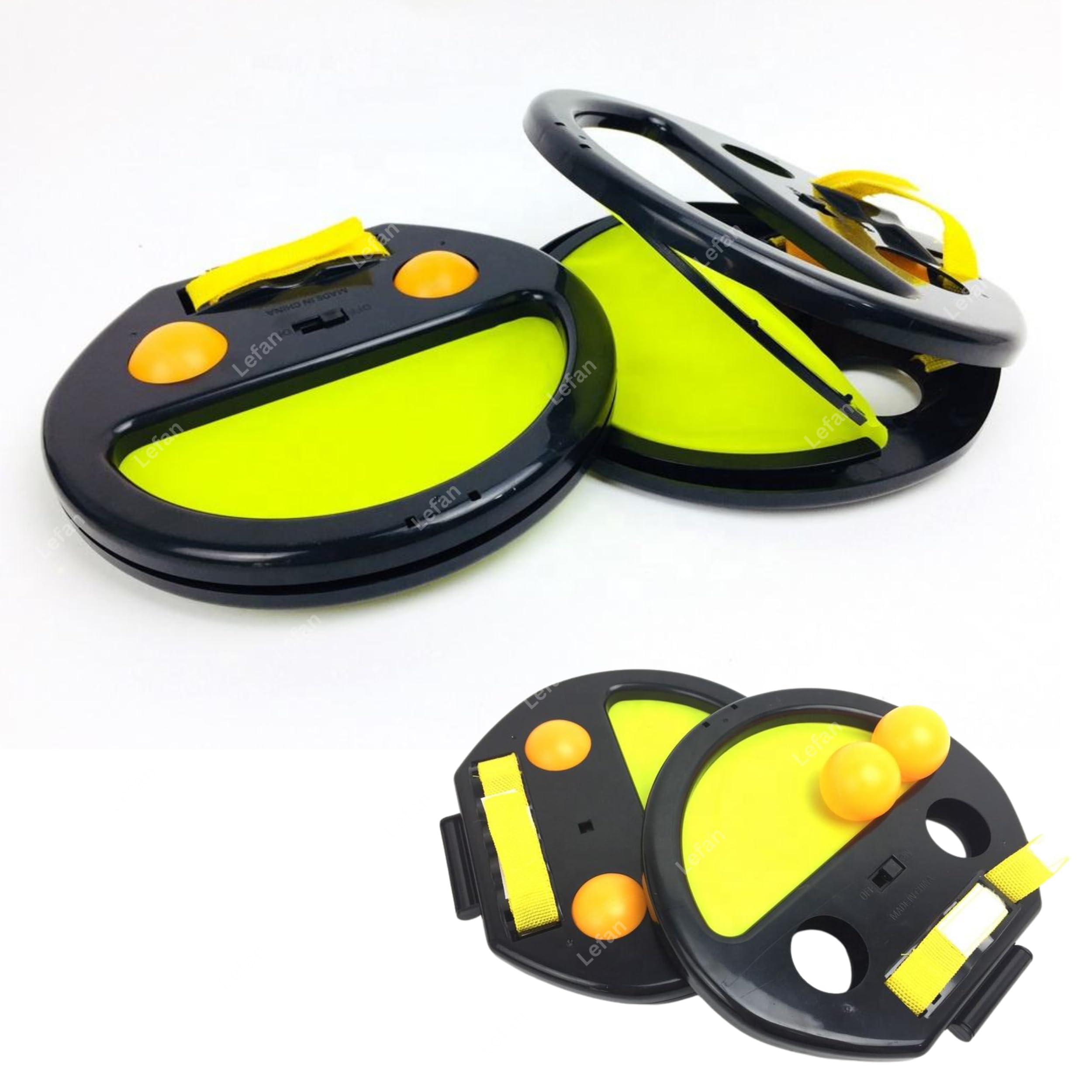 Lefan Toss and Catch Ball Game Catch Ball Game Comfortable Grip Toss Game Toy Outdoor Game Beach Toy Outdoor Activity for Kids Ages 3+ Catching Racket Kid Toys (Pack of 2 Pcs) - Image 6 thumbnail