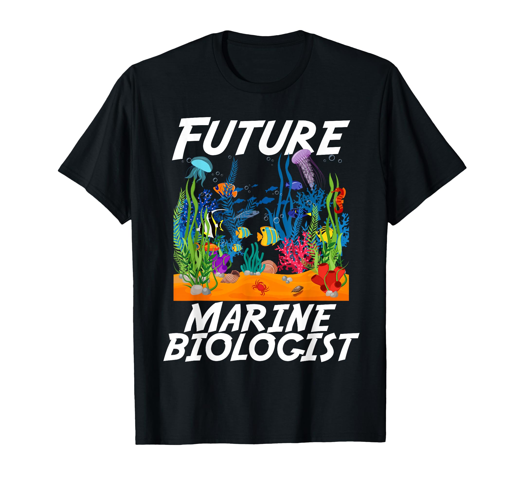 Future Marine Biologist Kids Students Children T-Shirt