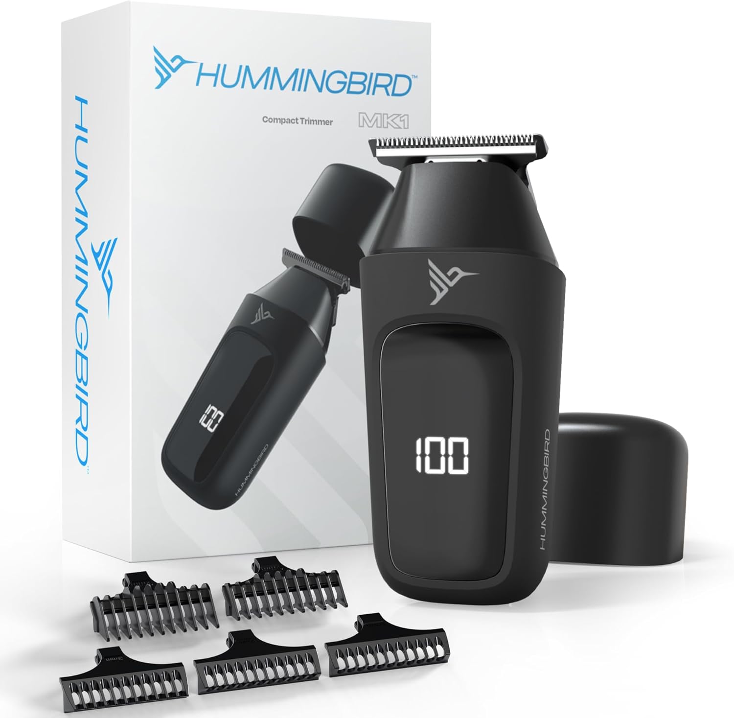 HUMMINGBIRD™ MK1 Compact Trimmer – Portable Electric Beard & Body Hair Trimmer for Men, Cordless USB-C Rechargeable, Face & Body Groomer, Travel Shaver, Travel Pouch, Great Gifts for Men, Dad, Husband HUMMINGBIRD™ MK1 Compact Trimmer – Portable Electric Beard & Body Hair Trimmer for Men, Cordless USB-C Rechargeable, Face & Body Groomer, Travel Shaver, Travel Pouch, Great Gifts for Men, Dad, Husband