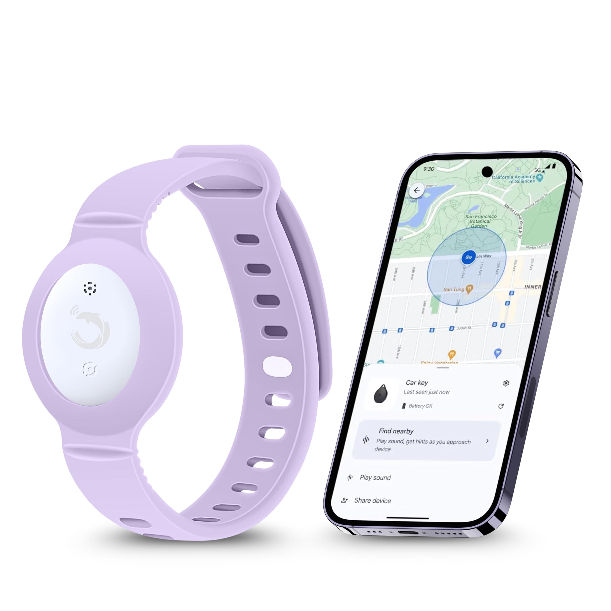 tag8 Dolphin Watch Tracker Rex for Android, GPS Tracker Kids Real Time Mini Locator Watch Band for Teens Special Needs & Elderly Hidden Tracking Device, Waterproof Watch Smart GPS Trackers (Purple)-image-37