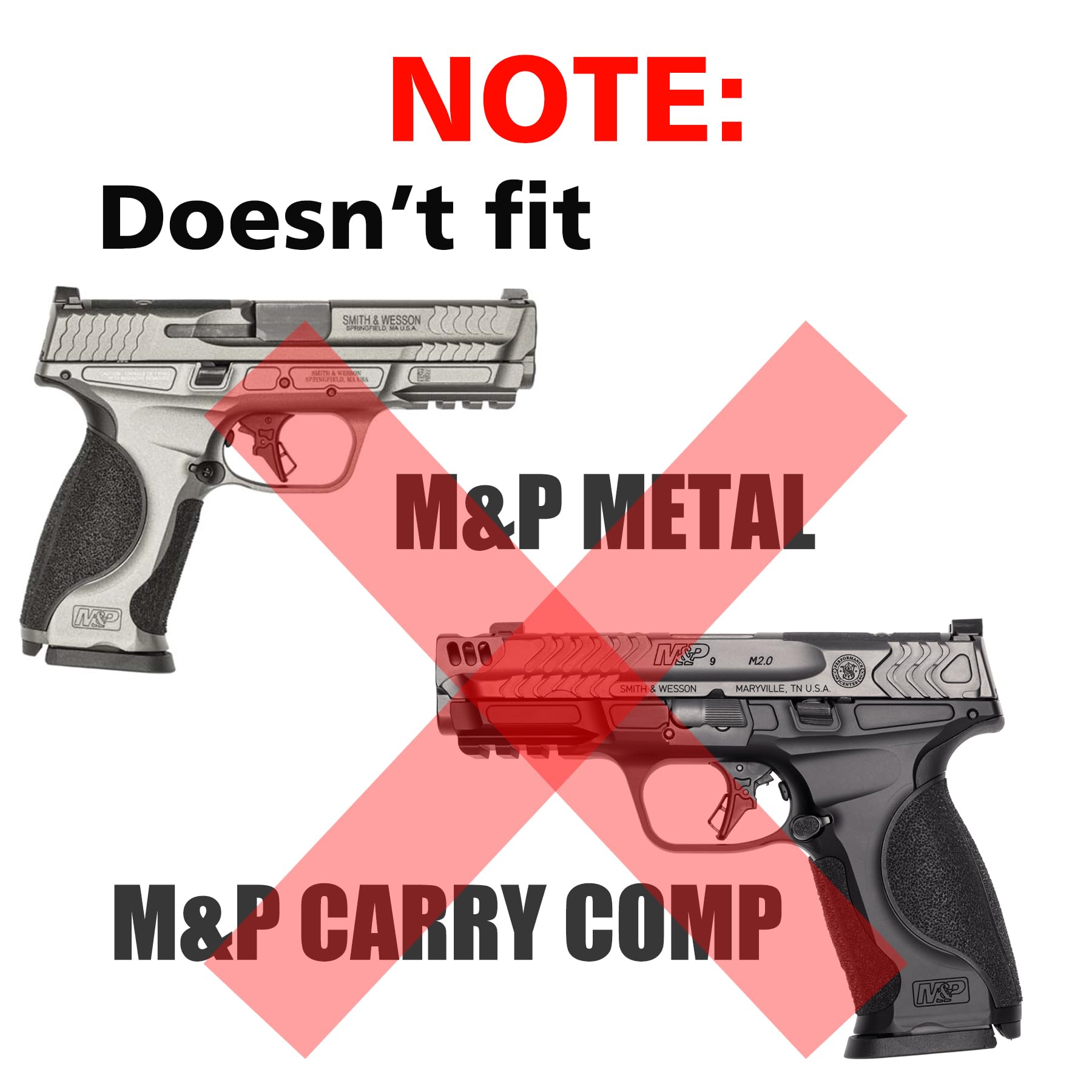 M P 2.0 9mm Holster Fit Smith & Wesson M&P 9mm/40, S&W M&P 2.0 9mm/40