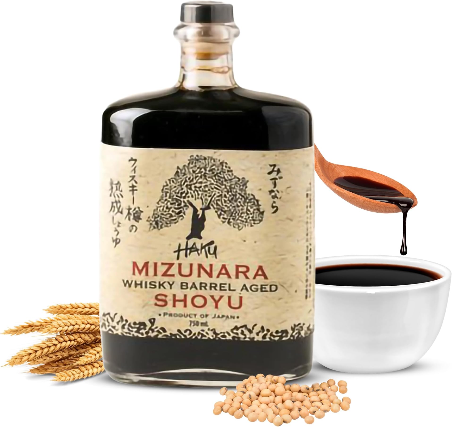 HAKU Matsutake Shoyu Japanese Soy Sauce (500 ml) Organic