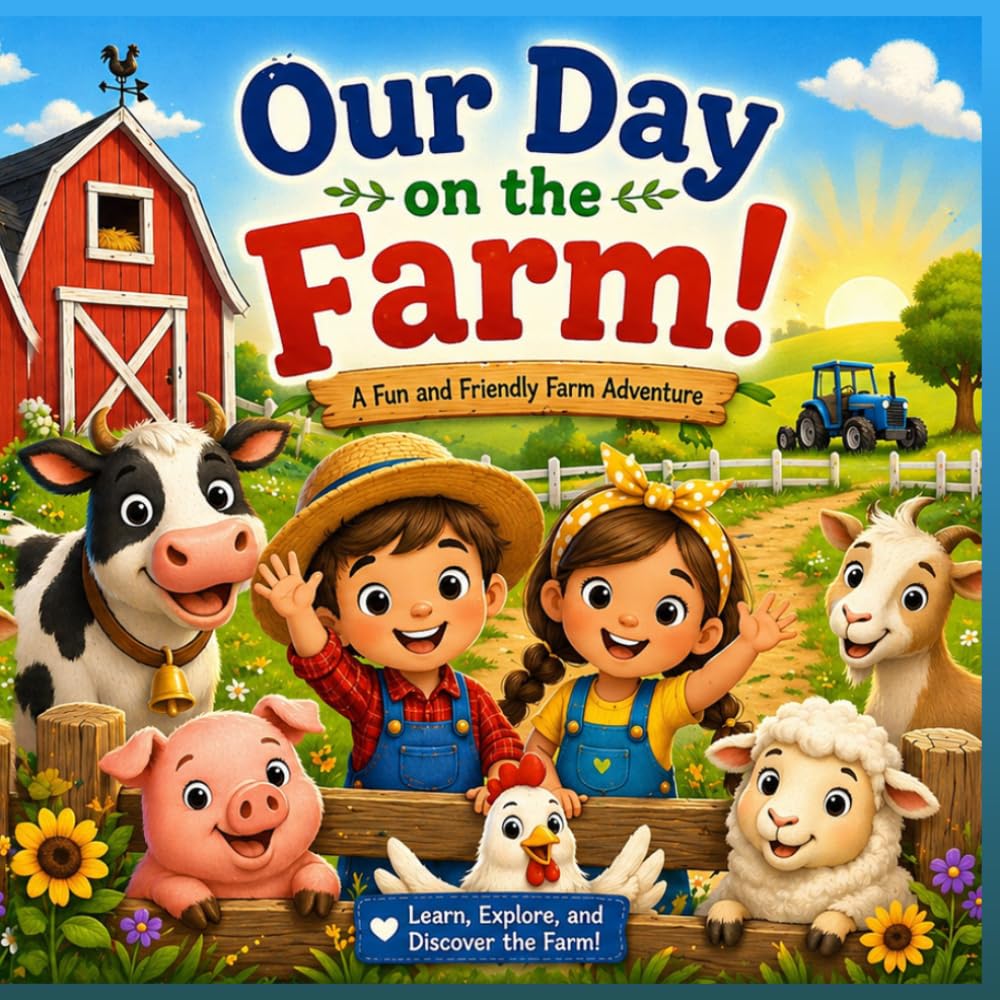 Our Day on The Farm: A Fun and Friendly Farm Adventure