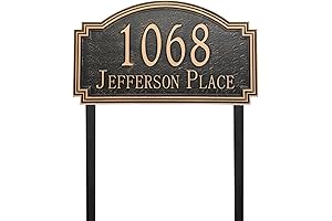 911 Visible Address Sign for Ground