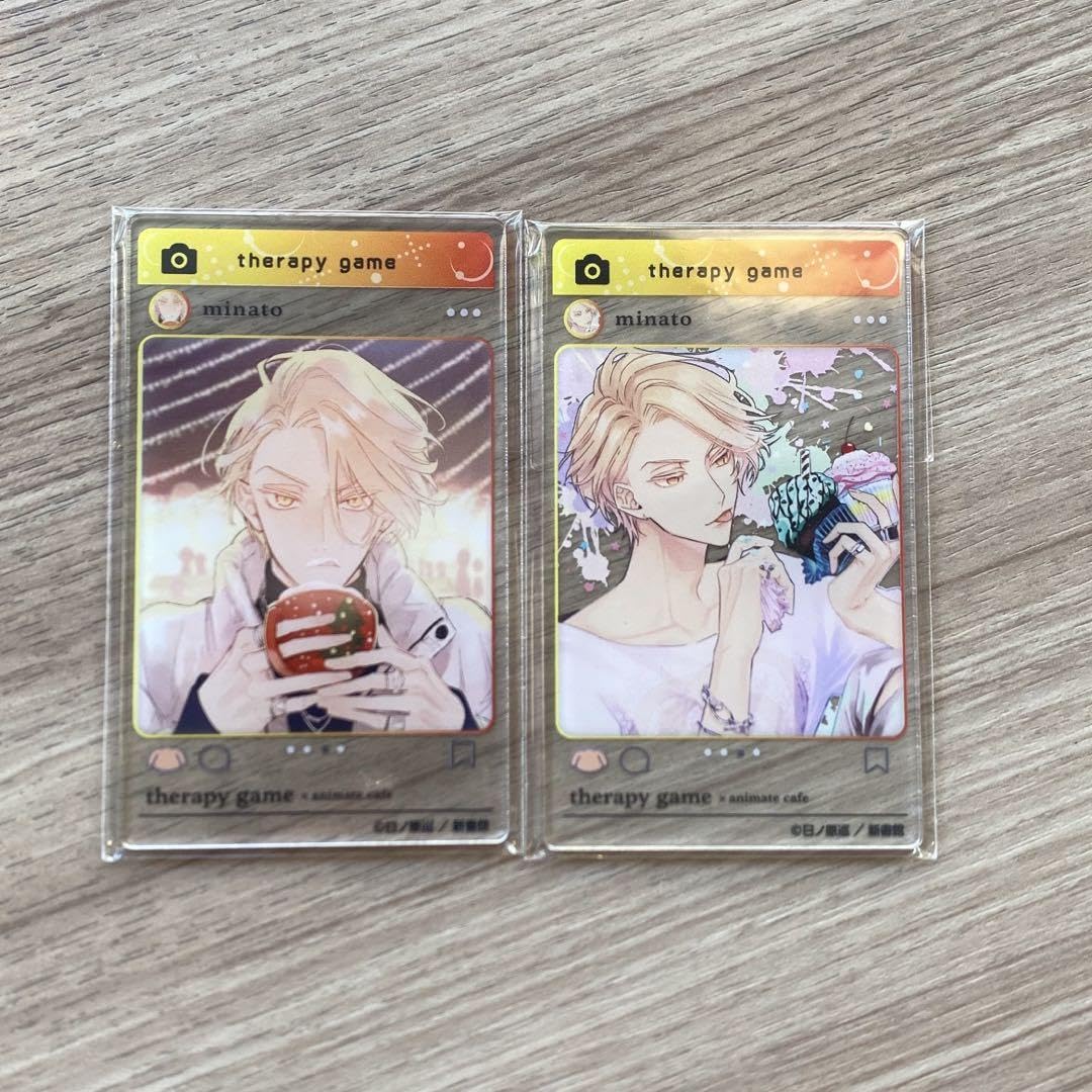 Amazon.co.jp: セラピーゲーム アニメイトカフェ アクリルカード 湊 ②