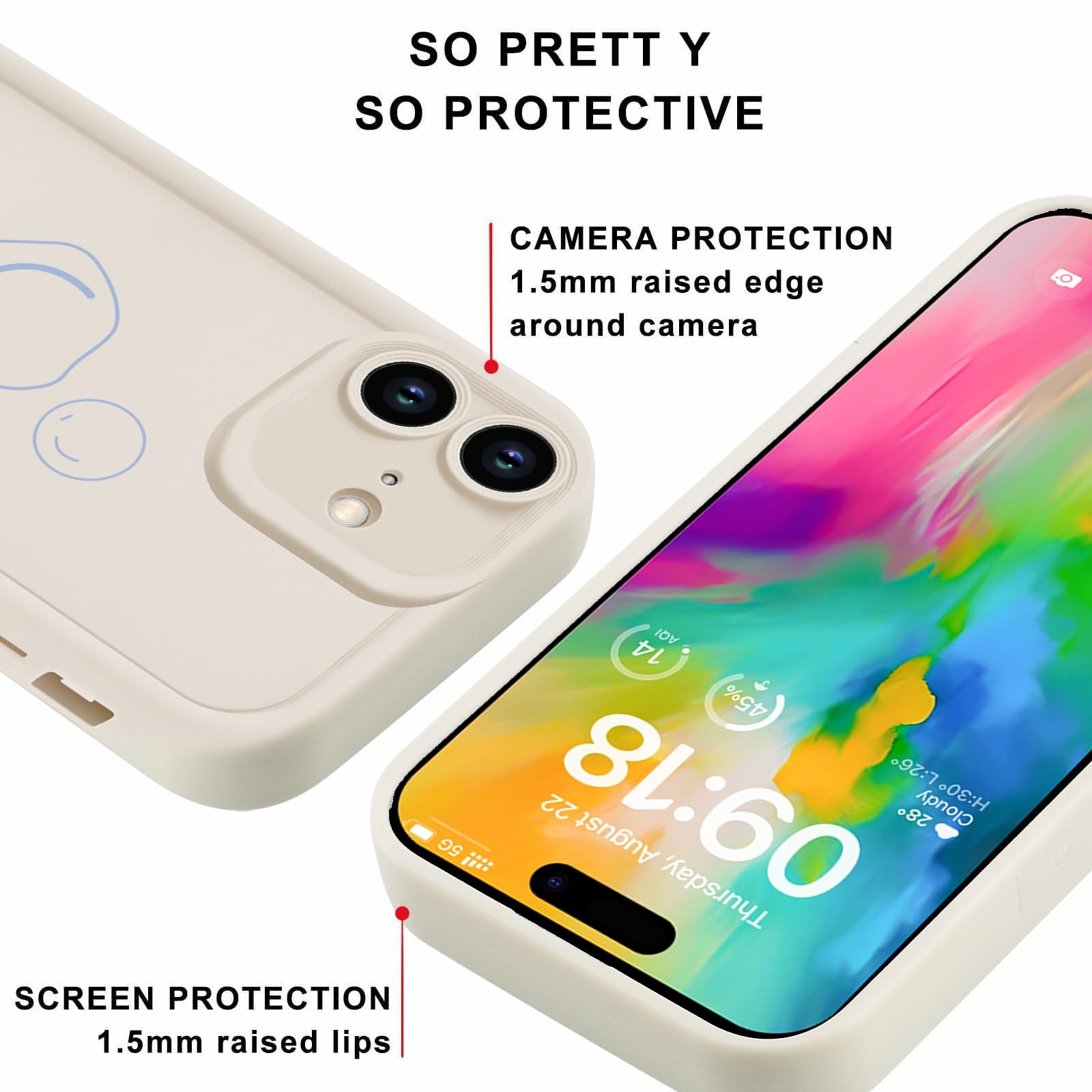 Bows Coquette Pink Phone Case Hearts Ribbon Cute Aesthetic Girly Protective For IPhone 16 15