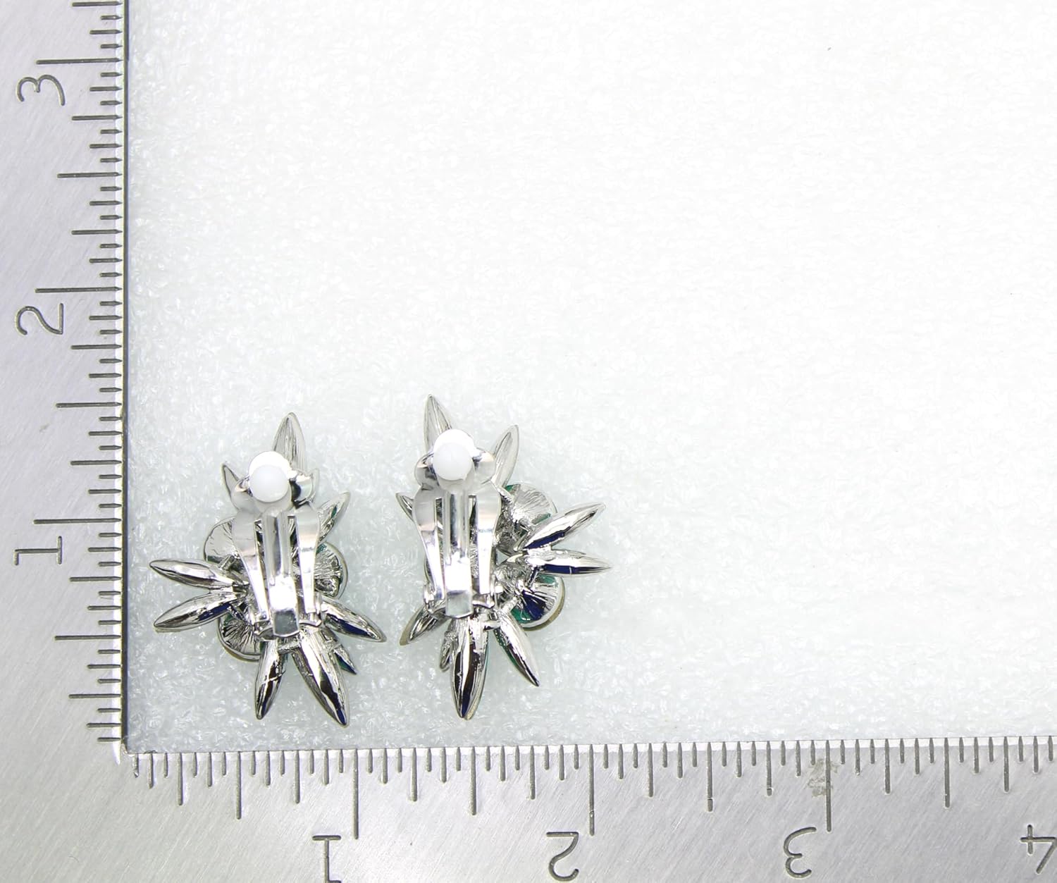 Faship Gorgeous Clip Ons Floral Earrings - Image 5