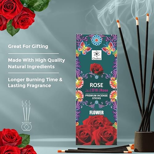 Miniatura 5 de Chakra Varillas de fragancia natural para un aroma de larga duración, obtén un ambiente tranquilo y positivo en tu hogar y lugar de trabajo,