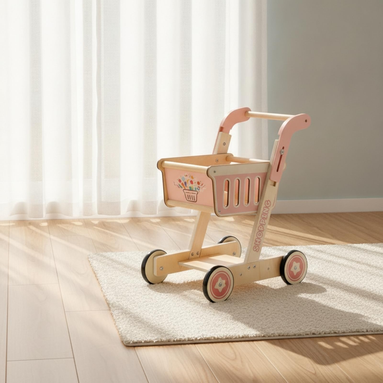Carrello Giocattolo Bordi Arrotondati
