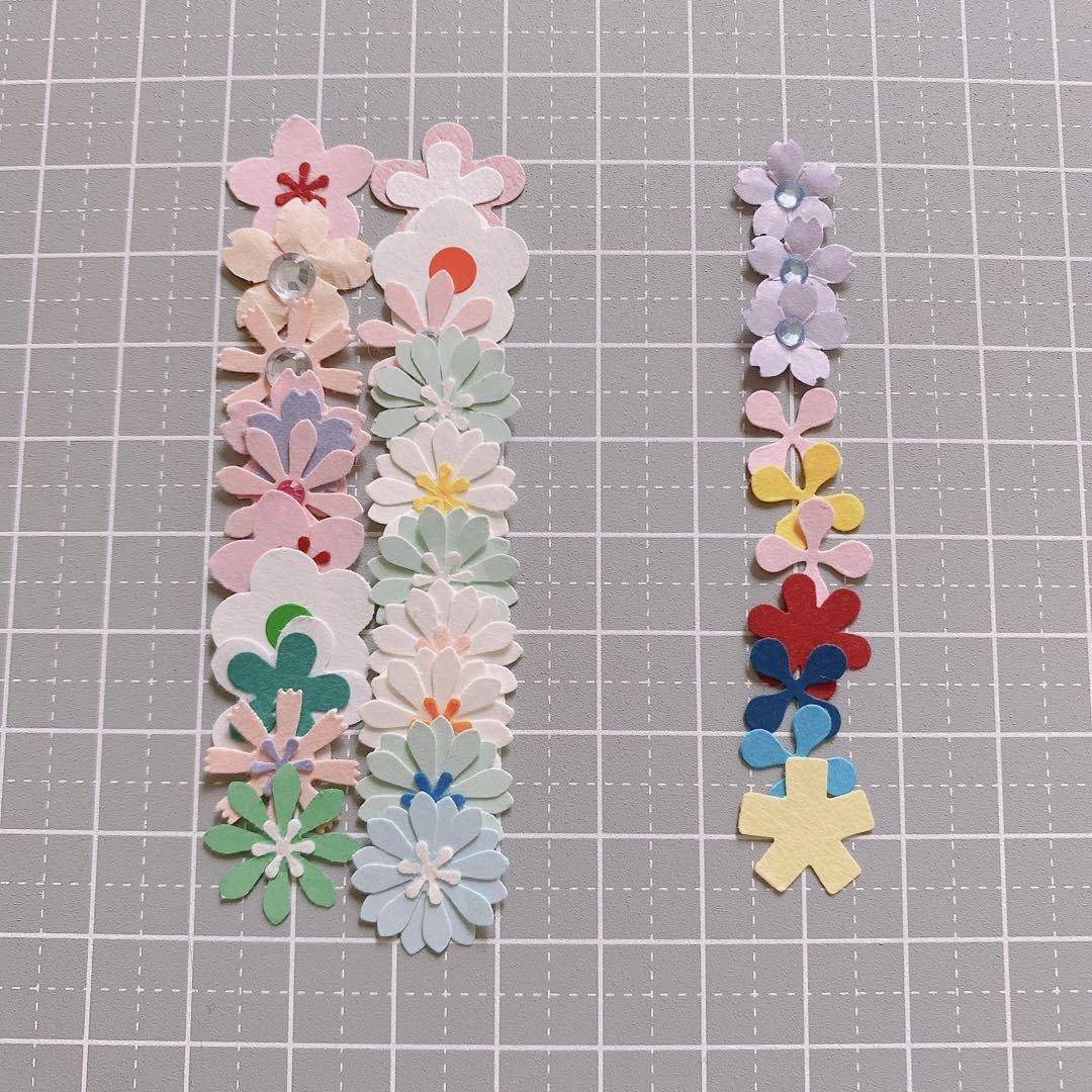 Amazon.co.jp: 1点限り611-3クラフトパンチ フラワーアソート アルバム