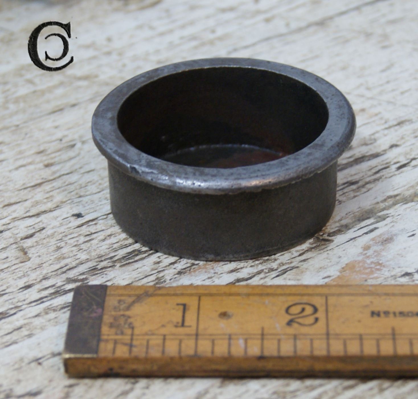 Black Country Metal Works Cast Iron Candle Holder Insert for Tealights