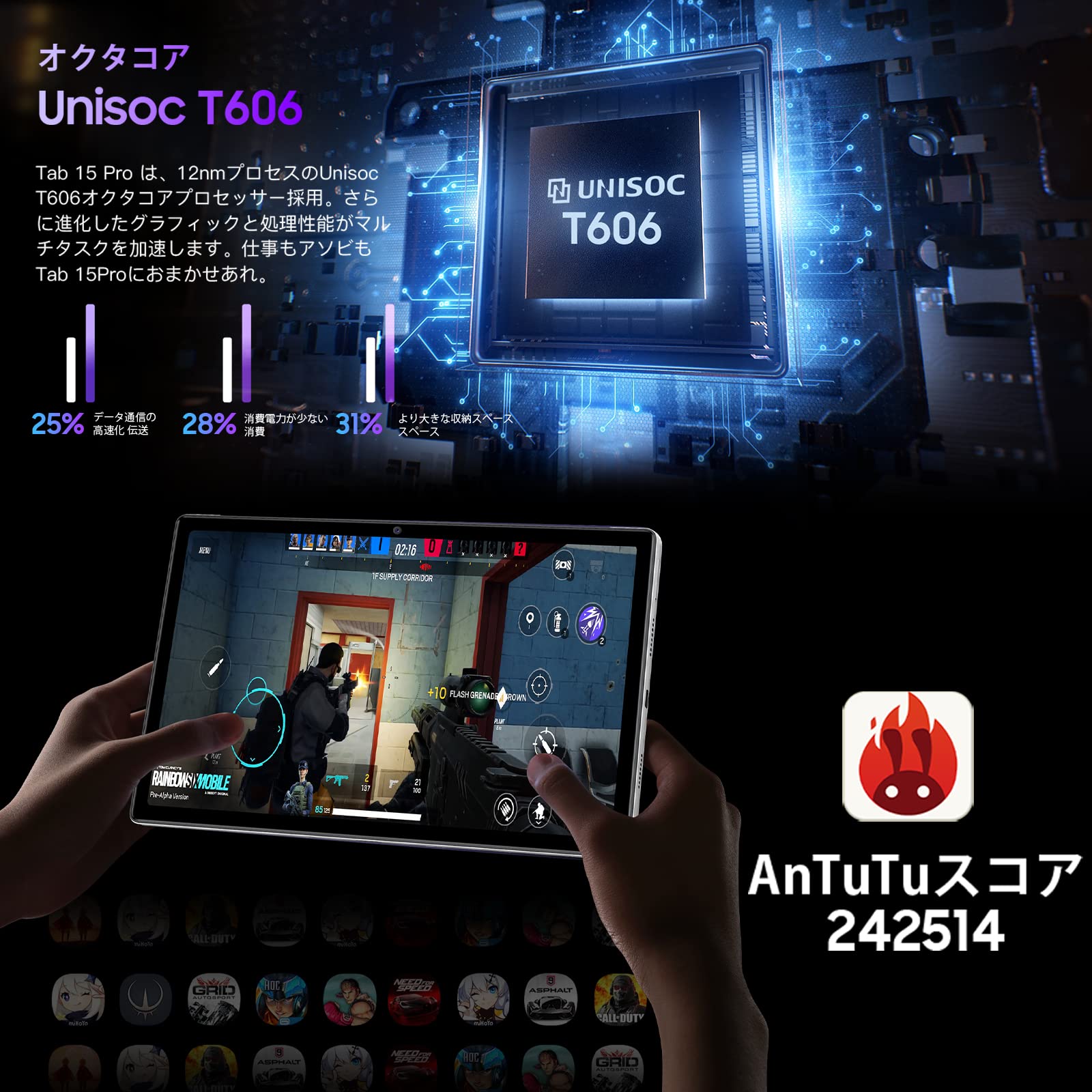 Amazon.co.jp: 【2023 NEW Android 12 タブレット】 Blackview