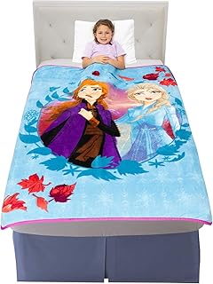 Franco Kids Bedding Soft Plush Microfiber Throw  46      x 60       Disney Froze - Compare price