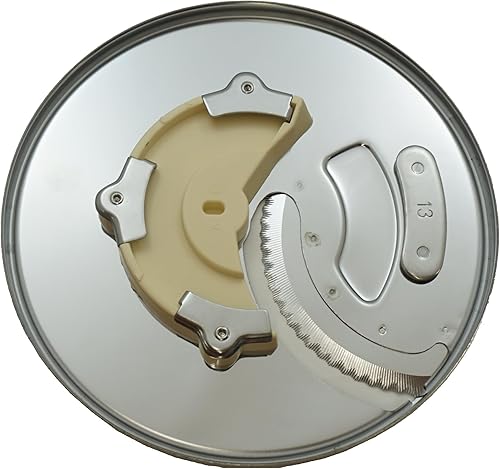 Miniatura 2 de Cuisinart DLC-042TX-1 Disco de corte delgado de repuesto de 0.079 in compatible con los modelos DFP-14, DLC-2014 y MP-14 solo OEM
