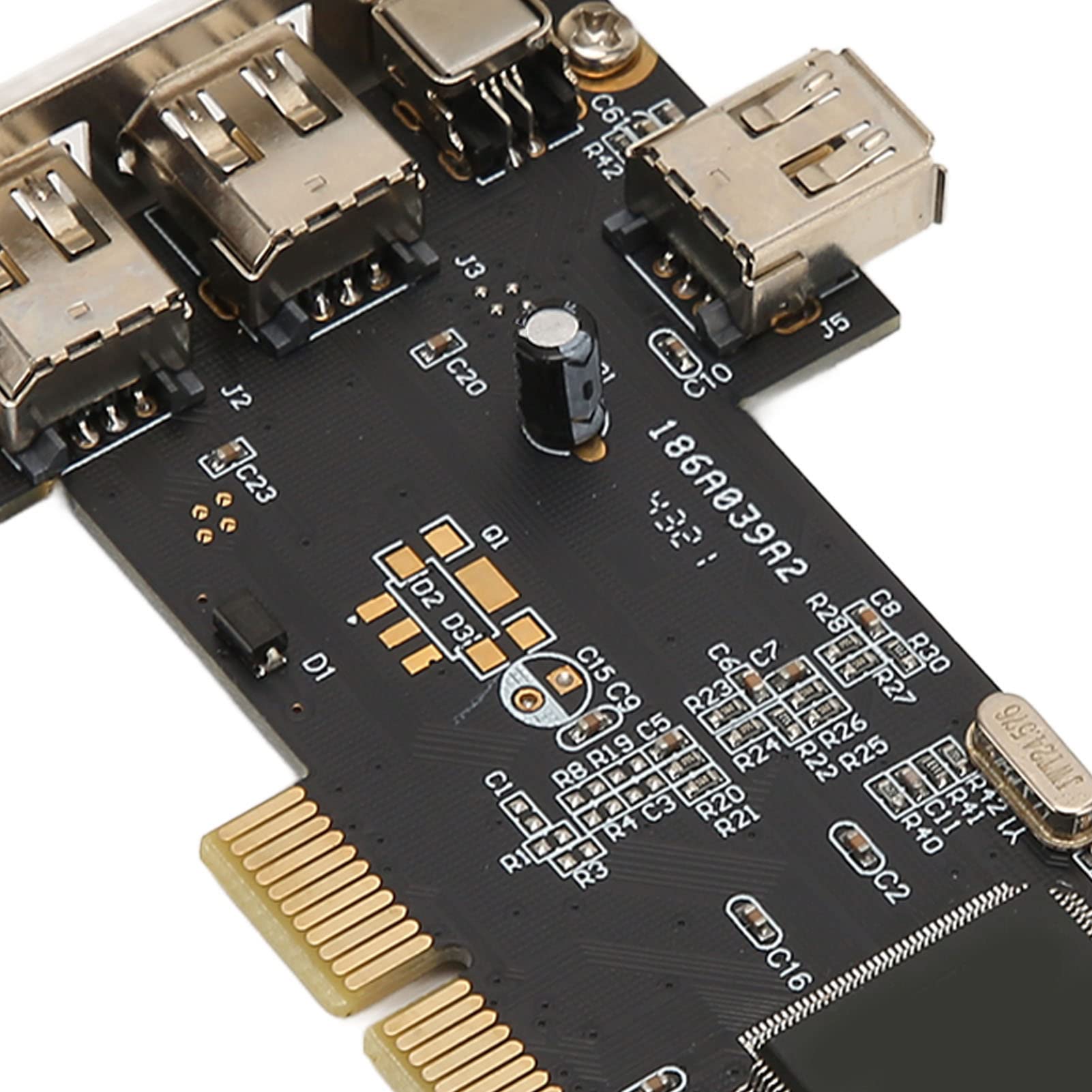 Tarjeta Firewire 1394 PCI Express, Tasa de Transferencia de Datos de 400 200 100 MBps, 7 Puertos Que Cumplen con La Especificación IEEE 1394 Openhci, Enlace Dúplex Completo para Escritorio DV
