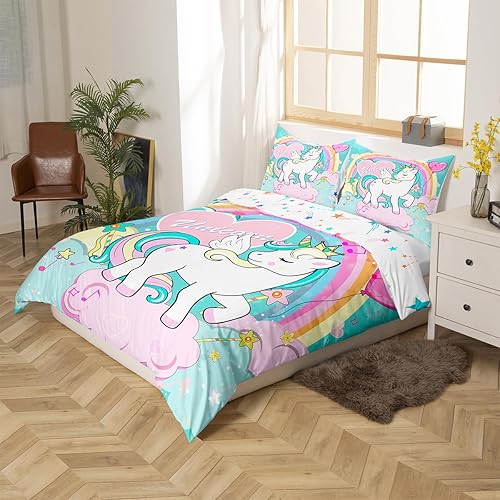 Vista 143 de Feelyou Juego de ropa de cama de coche de carreras para niños, juego de funda de edredón de deportes extremos para niños y niños, funda de edredón