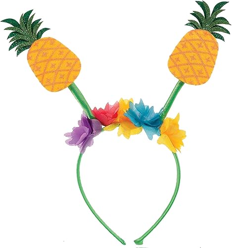 Diadema de piña de verano, 10 14 x 10 pulgadas, multicolor, 1 pieza